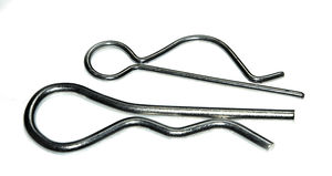 elemento in filo metallico piegato