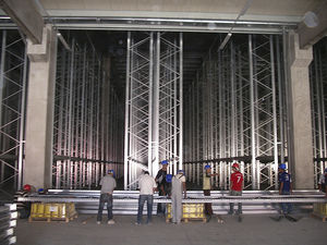 scaffalatura per pallet / per carichi pesanti / in metallo