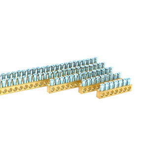 morsetto componibile con connessione a vite / su guida DIN / unipolare