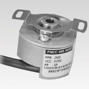 encoder rotativo incrementale / a uscita analogica / ad albero cavo / con unità di bloccaggio