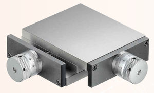 tavola di posizionamento XY / manuale / 2 assi / sottile