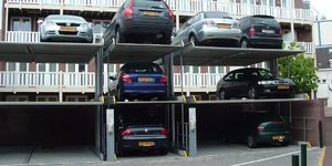 piattaforma di parcheggio 3 livelli