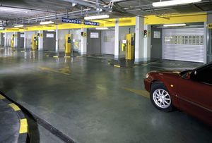 piattaforma di parcheggio 2 livelli
