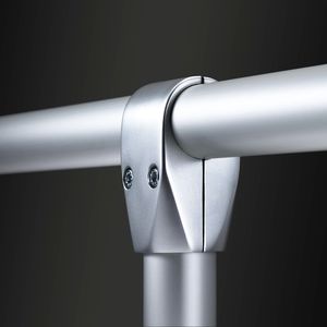 connettore per tubi a T / in alluminio / ad avvitamento