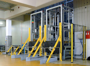 magazzino automatico di pallets