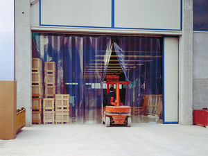 tenda a strisce flessibili