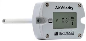 sensore di misura della velocità dell'aria