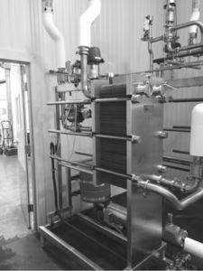 scaldacqua con scambiatore di calore acqua-vapore 1