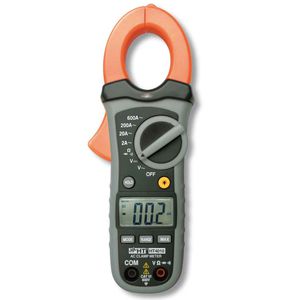 multimetro a pinza digitale / portatile / 600 V / 600 A