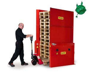 magazzino per pallet mobile