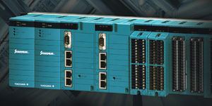 PLC con I/O integrati / su rete / modulare