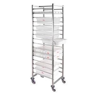 carrello in acciaio inossidabile