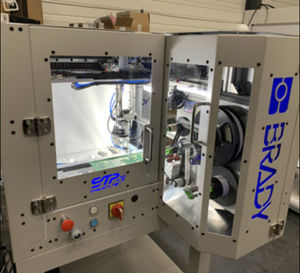 stampante-applicatore di etichette automatica
