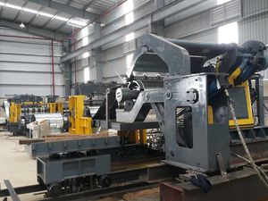 linea di taglio in strisce per lamiere sottili