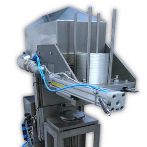sigillatrice per barattoli di latta automatica