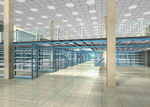 soppalco industriale per piattaforma