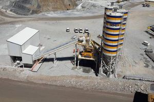 centrale di betonaggio stazionario