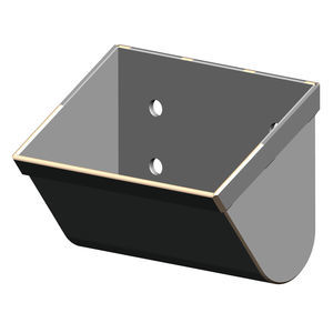 tazza elevatrice in acciaio