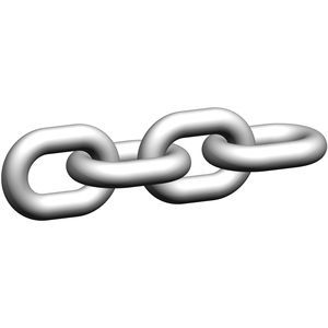 catena di sollevamento in acciaio inossidabile