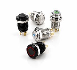 pulsante luminoso a LED