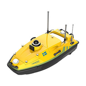 drone acquatico di monitoraggio batimetrico