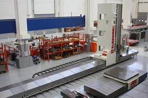 centro di alesatura e fresatura CNC