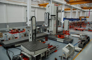 centro di alesatura e fresatura CNC