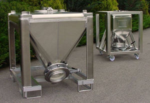 contenitore IBC in acciaio inox