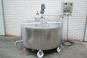 macchina di cagliatura in acciaio inox