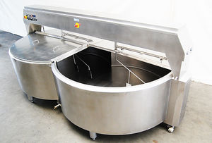 vasca di fabbricazione in acciaio inox
