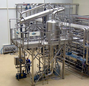 disaeratore per l'industria agroalimentare