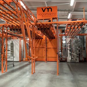 linea di verniciatura a polvere automatica 1
