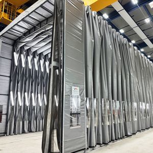 cabina di verniciatura retrattile 1