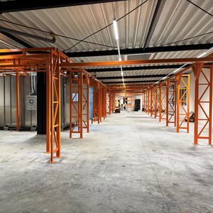 linea di verniciatura a polvere manuale