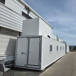 cabina di verniciatura chiusa