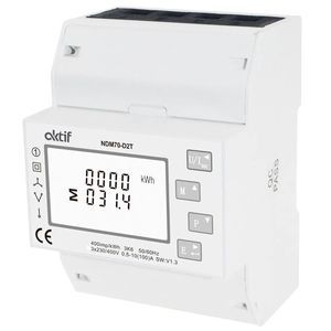 analizzatore per reti elettriche trifase