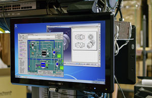 panel PC di LCD