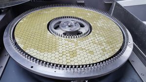 mola di rettifica / a doppia faccia / al diamante / CBN a legante ceramico