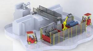 linea di movimentazione automatica