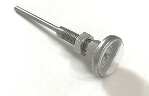 termometro bimetallico / analogico / portatile / in acciaio inossidabile