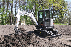 miniescavatore / cingolato / Tier 4 finale / per cantiere di costruzione