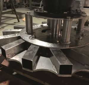 aeratore in acciaio inox