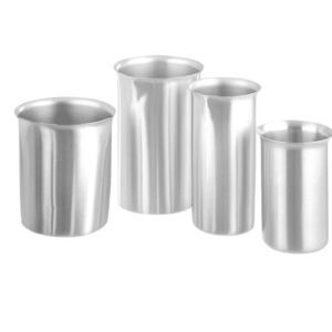 becher in acciaio inossidabile