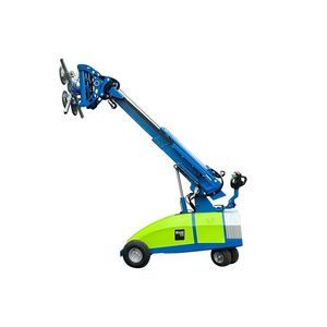 robot per la posa di vetrate semovente