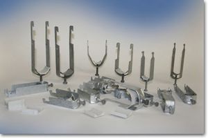 collare per cavo elettrico in metallo