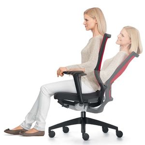 sedia girevole ergonomica