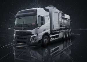 camion di caricamento per aspirazione
