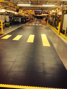 mattonella di pavimentazione in PVC