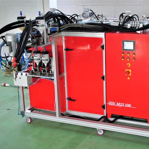 miscelatore-dosatore multicomponente / per l'industria automobilistica / per l'industria delle materie plastiche / con pompa a ingranaggi