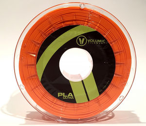 filamento PLA per stampante 3D / 1,75 mm / arancione / di lunga durata